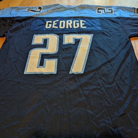 Tennessee Titans Jersey - # 27 Eddie George - Picture 3 of 6